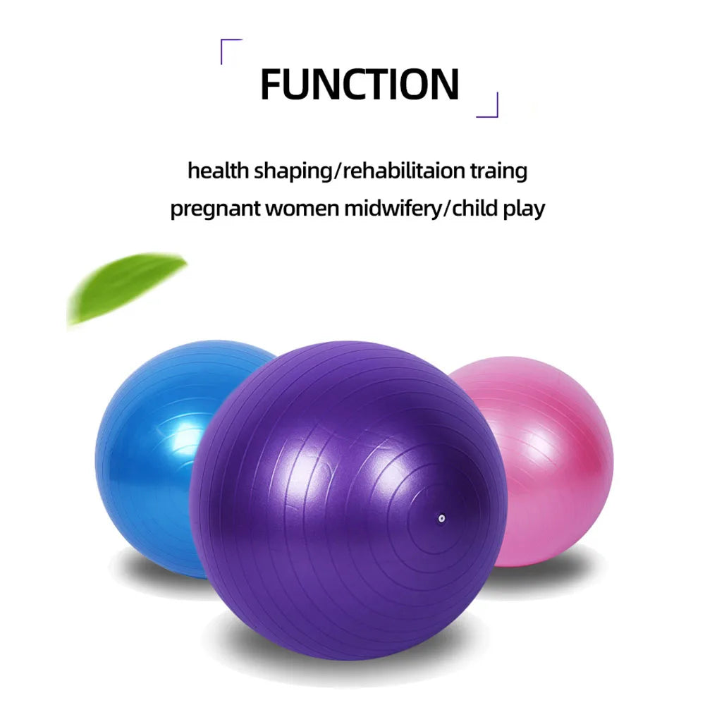 PVC Fitness Balls – Thickened Explosion-Proof Yoga Ball