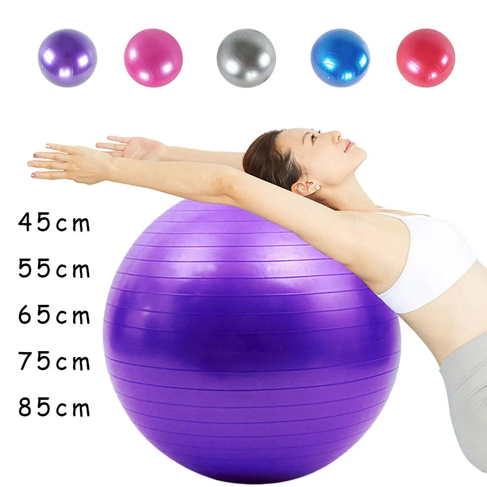 PVC Fitness Balls – Thickened Explosion-Proof Yoga Ball