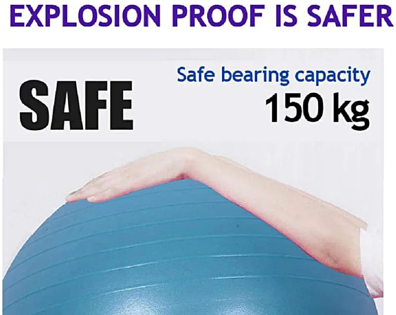 PVC Fitness Balls – Thickened Explosion-Proof Yoga Ball