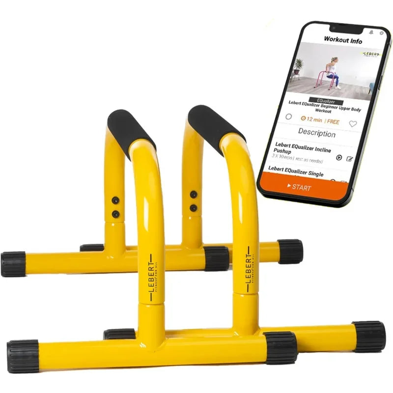 Lebert Fitness Parallette Bars – Push-Up & Dip Station