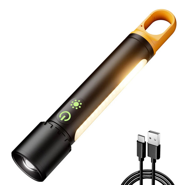 LED Rechargeable Camping Flashlight