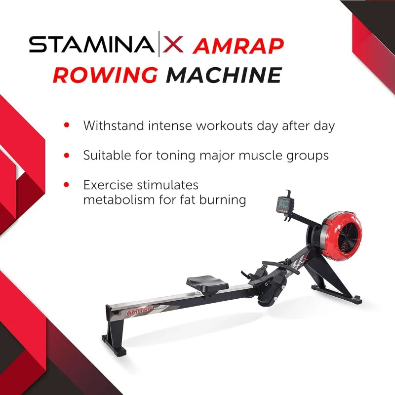 Stamina X AMRAP Rowing Machine