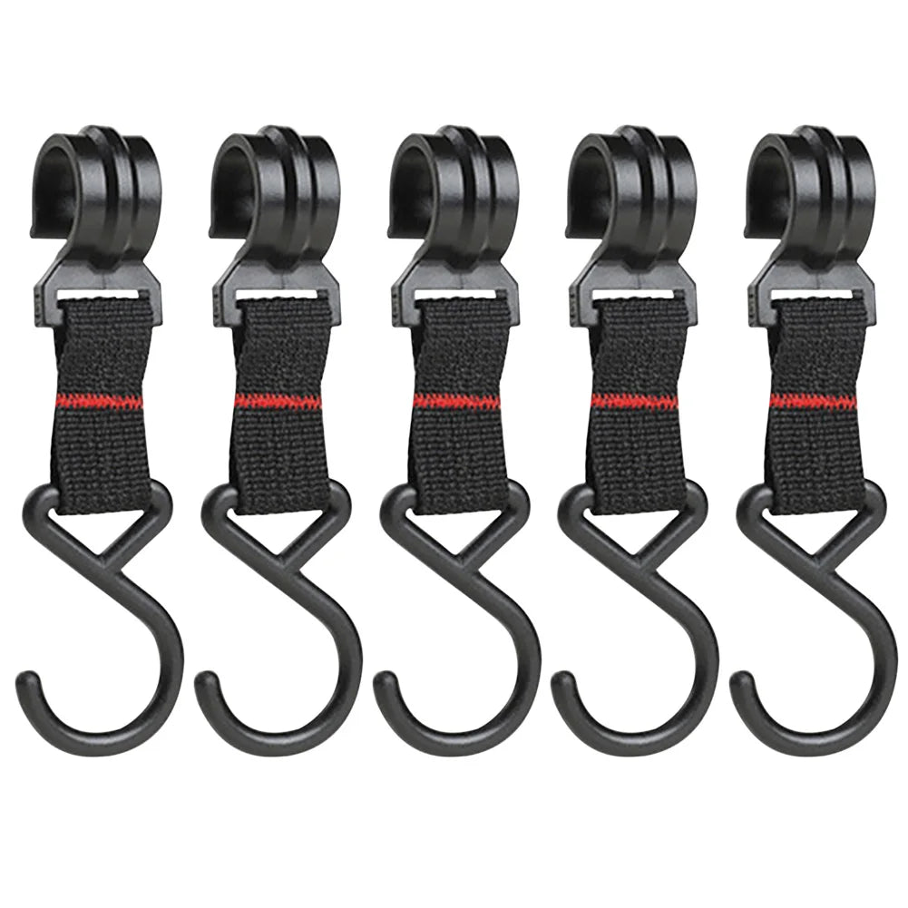 Outdoor Camping S-Shaped Detachable Hooks (5/10pcs)