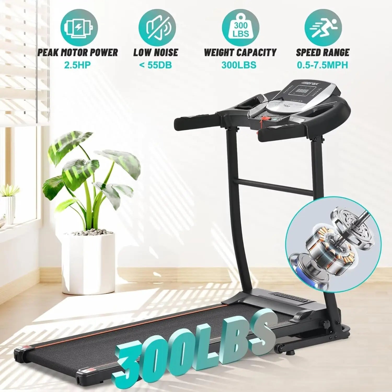 Electric Folding Treadmill