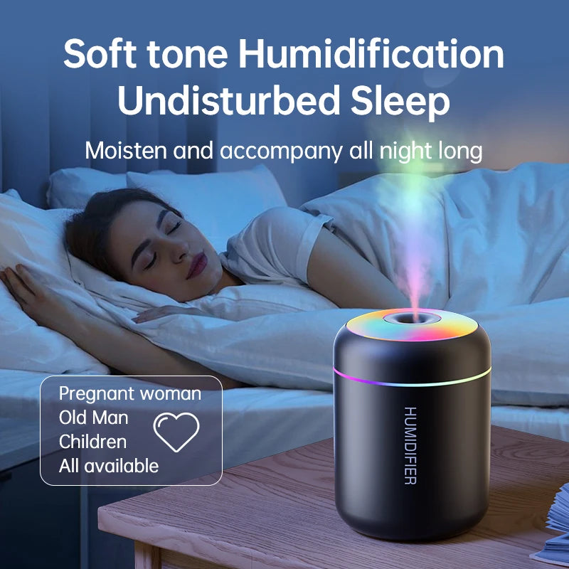 Mini Air Humidifier with USB Electric Aroma Diffuser