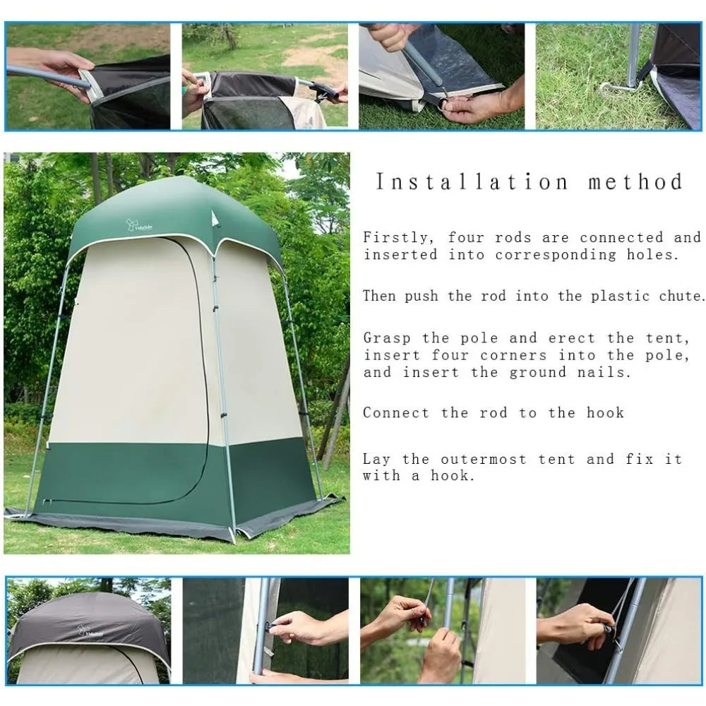 Portable Outdoor Shower Tent