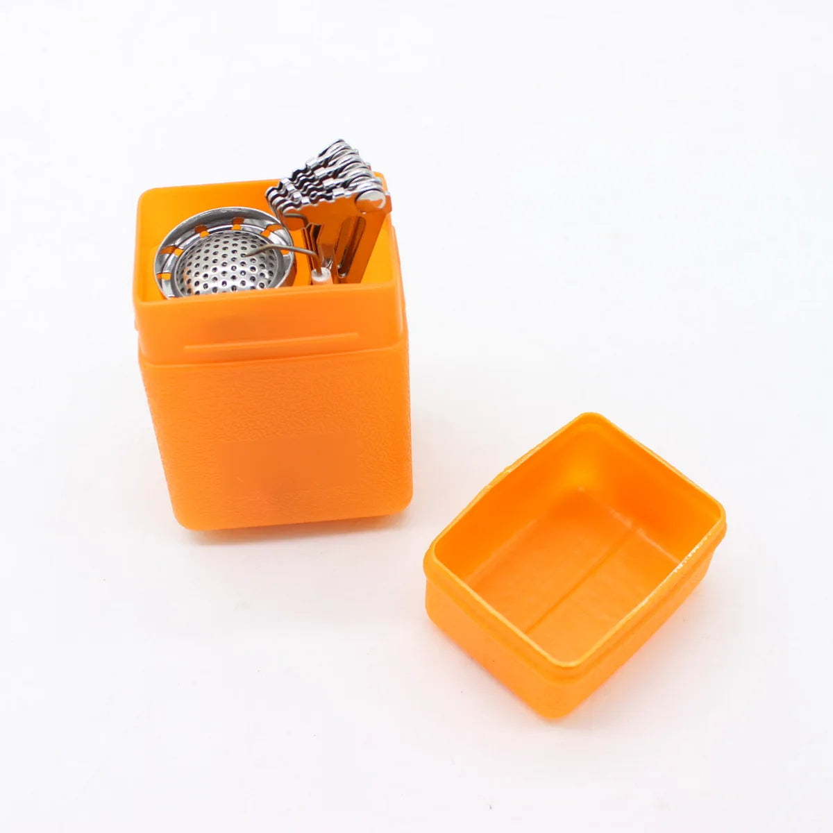 Foldable Ultra-Light Alloy Mini Gas Stove for Outdoor Cooking