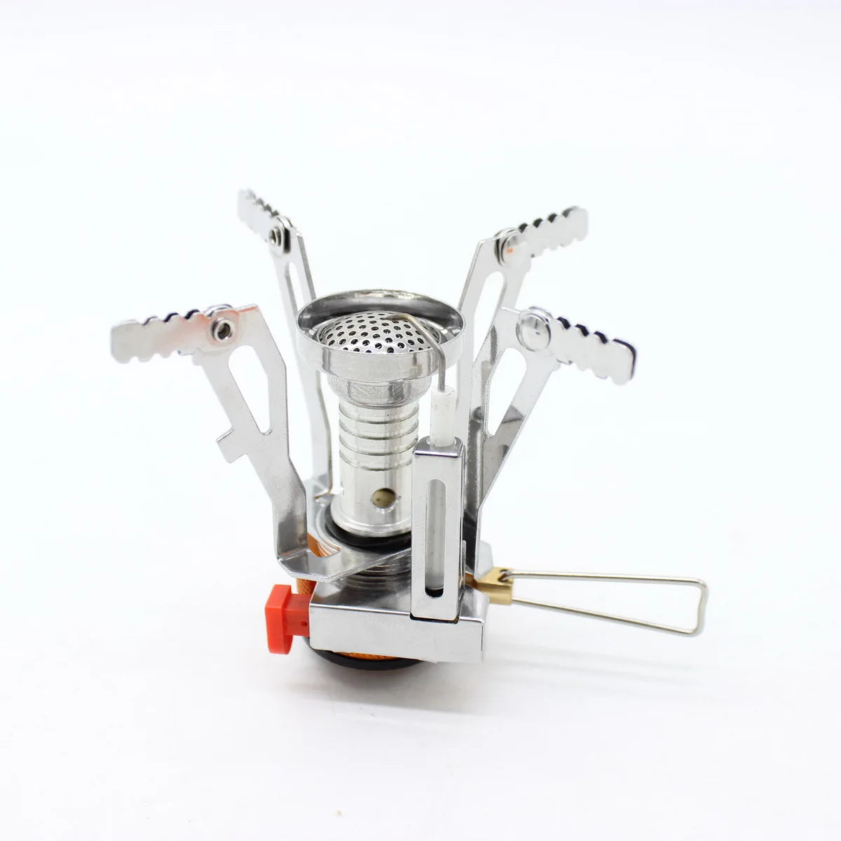 Foldable Ultra-Light Alloy Mini Gas Stove for Outdoor Cooking