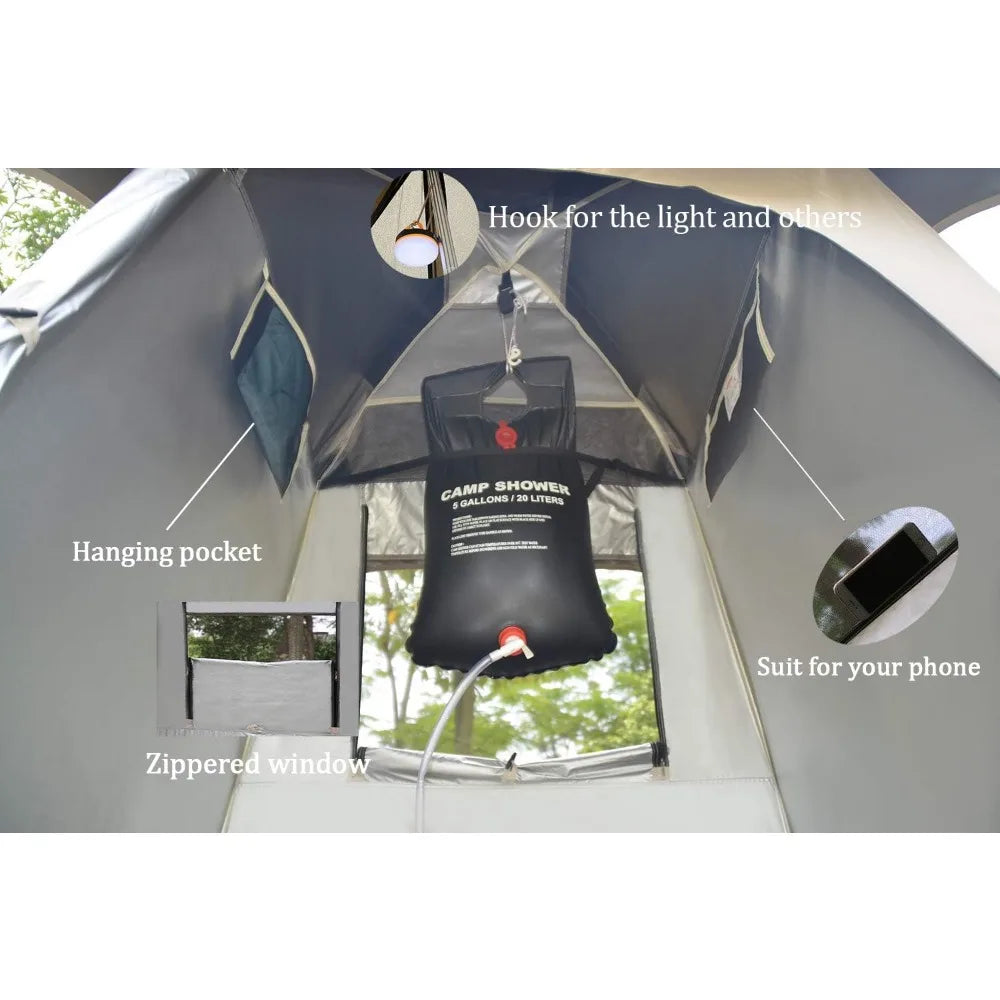 Portable Outdoor Shower Tent