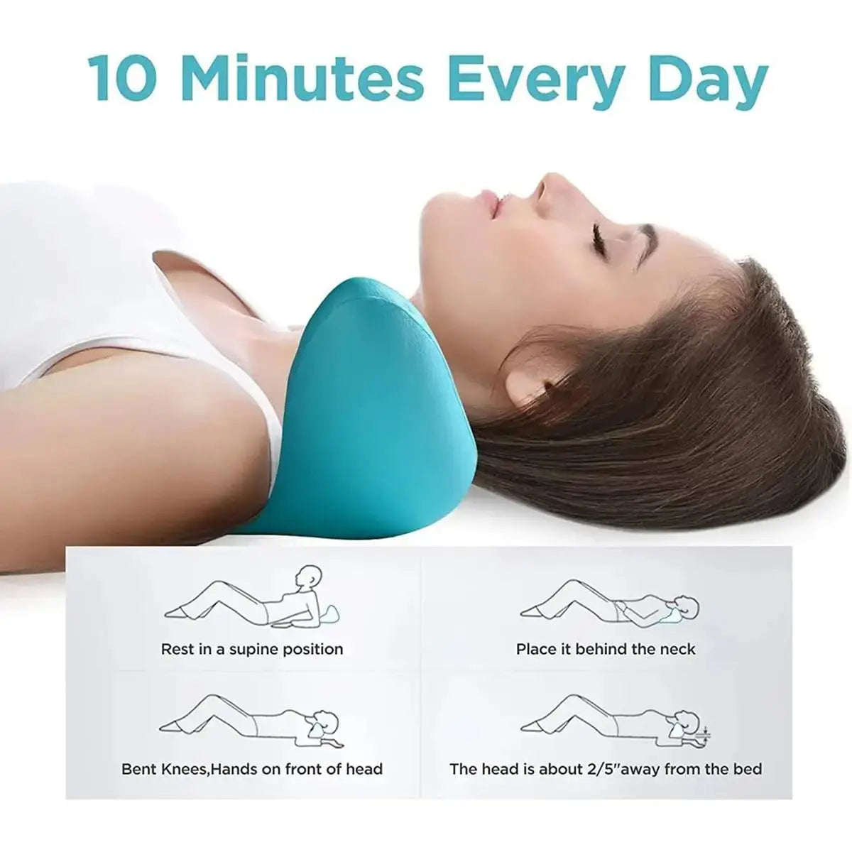 Neck and Shoulder Relaxer Massage Pillow