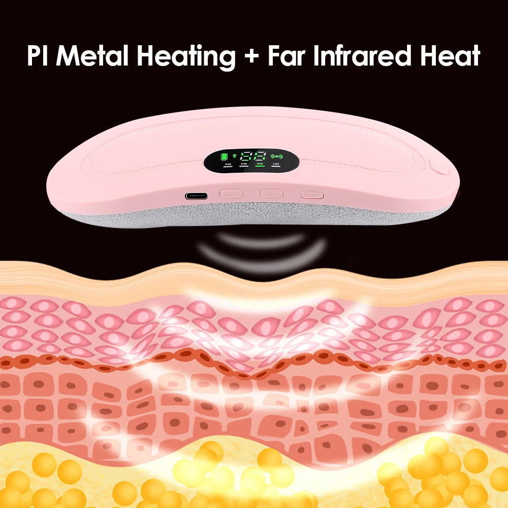 Electric Waist Massager for Menstrual Pain Relief