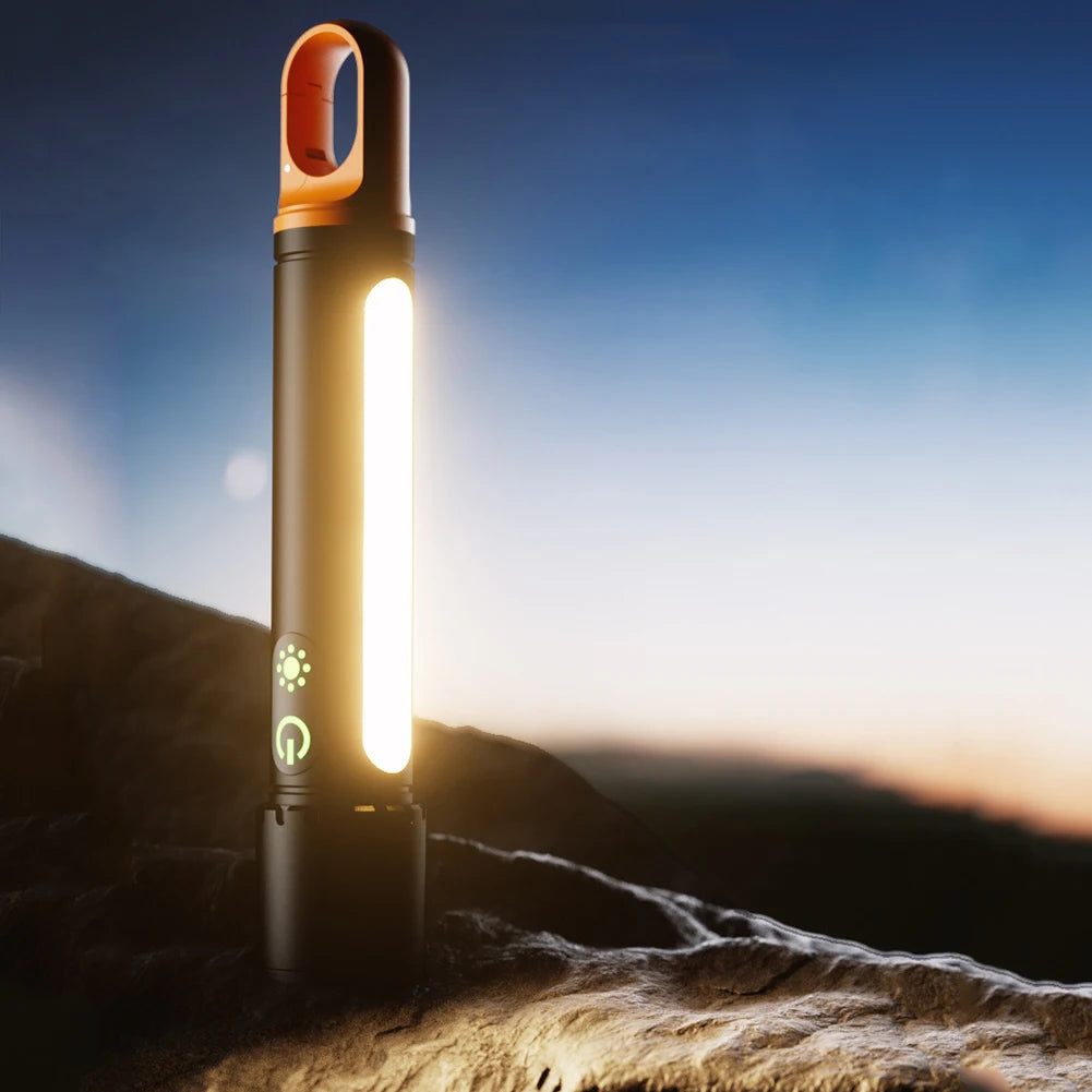 LED Rechargeable Camping Flashlight