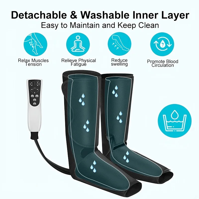 Sejoy Leg Massager with Heat & Air Compression