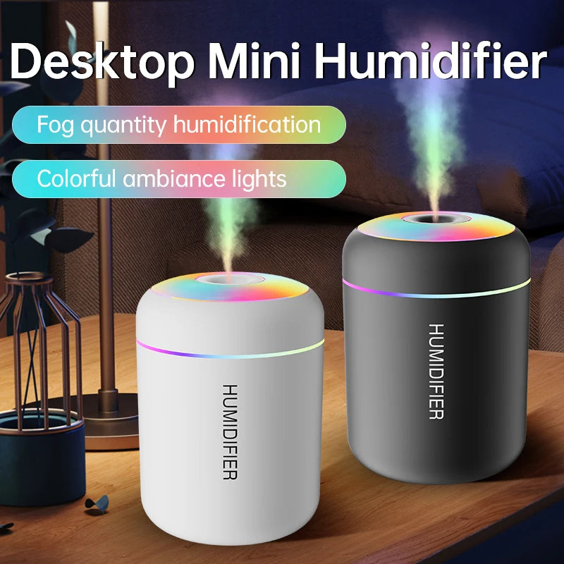 Mini Air Humidifier with USB Electric Aroma Diffuser