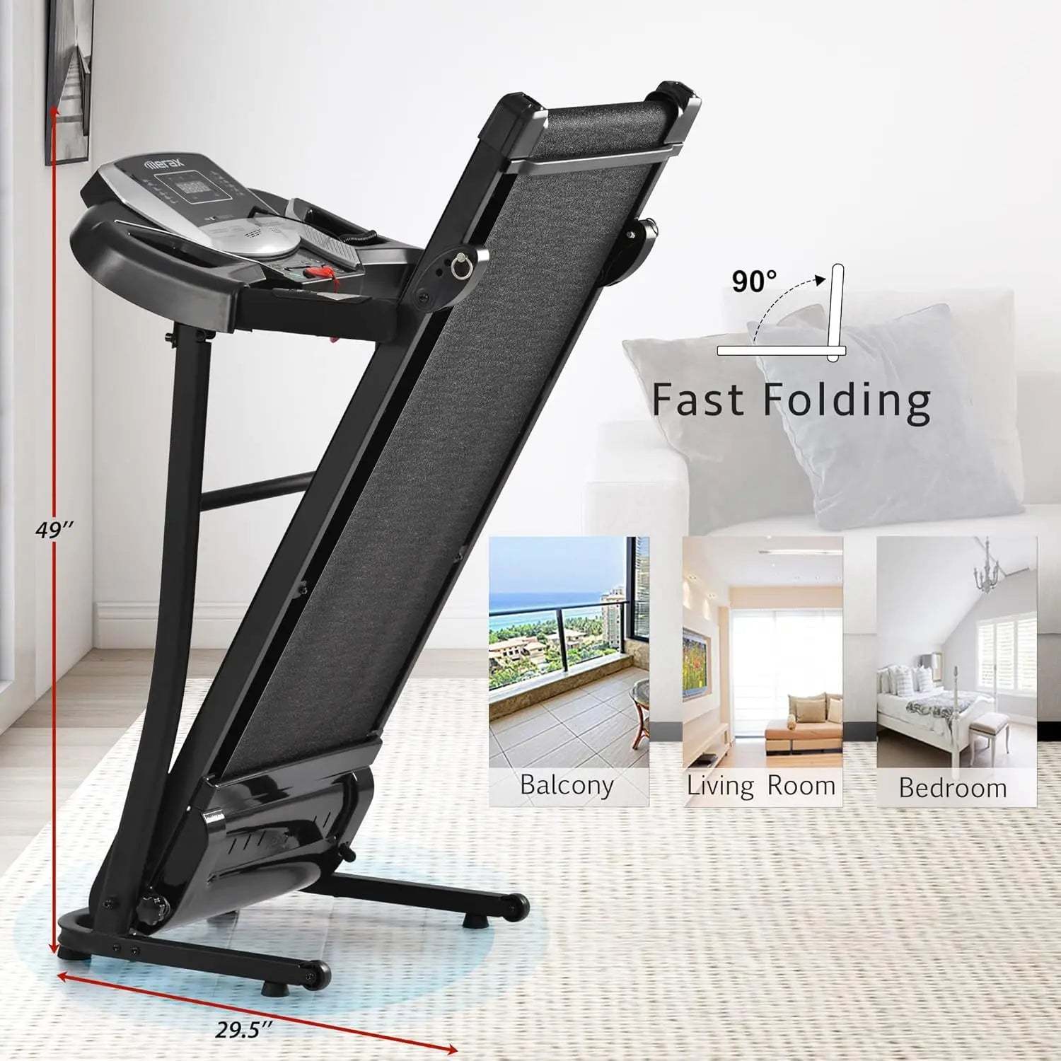 Electric Folding Treadmill