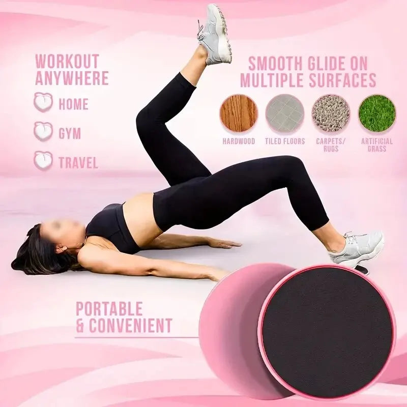 Yoga Sliding Discs for Fitness and Core Training