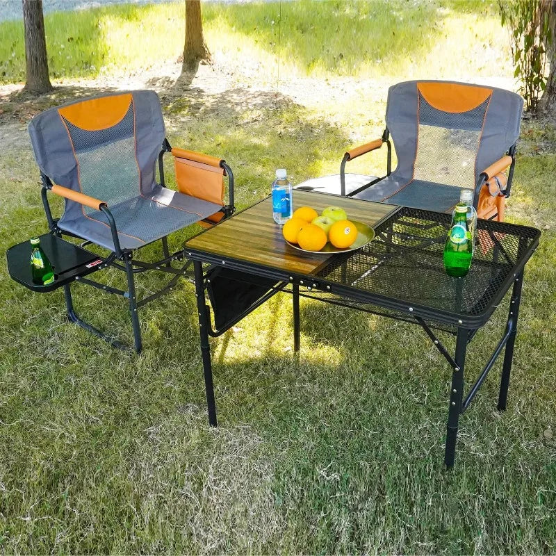 Outdoor Camping Chair for Adults – Portable & Lightweight with Cup Holder